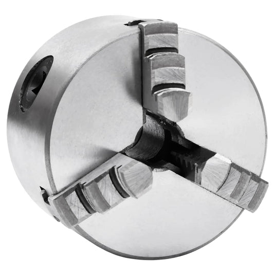 vidaXL Τσοκ Τόρνου 3 Σιαγόνων με Ομόκεντρη Σύσφιξη 80 χιλ. Ατσάλινο