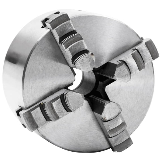 vidaXL Τσοκ Τόρνου 4 Σιαγόνων με Ομόκεντρη Σύσφιξη 100 χιλ. Ατσάλινο