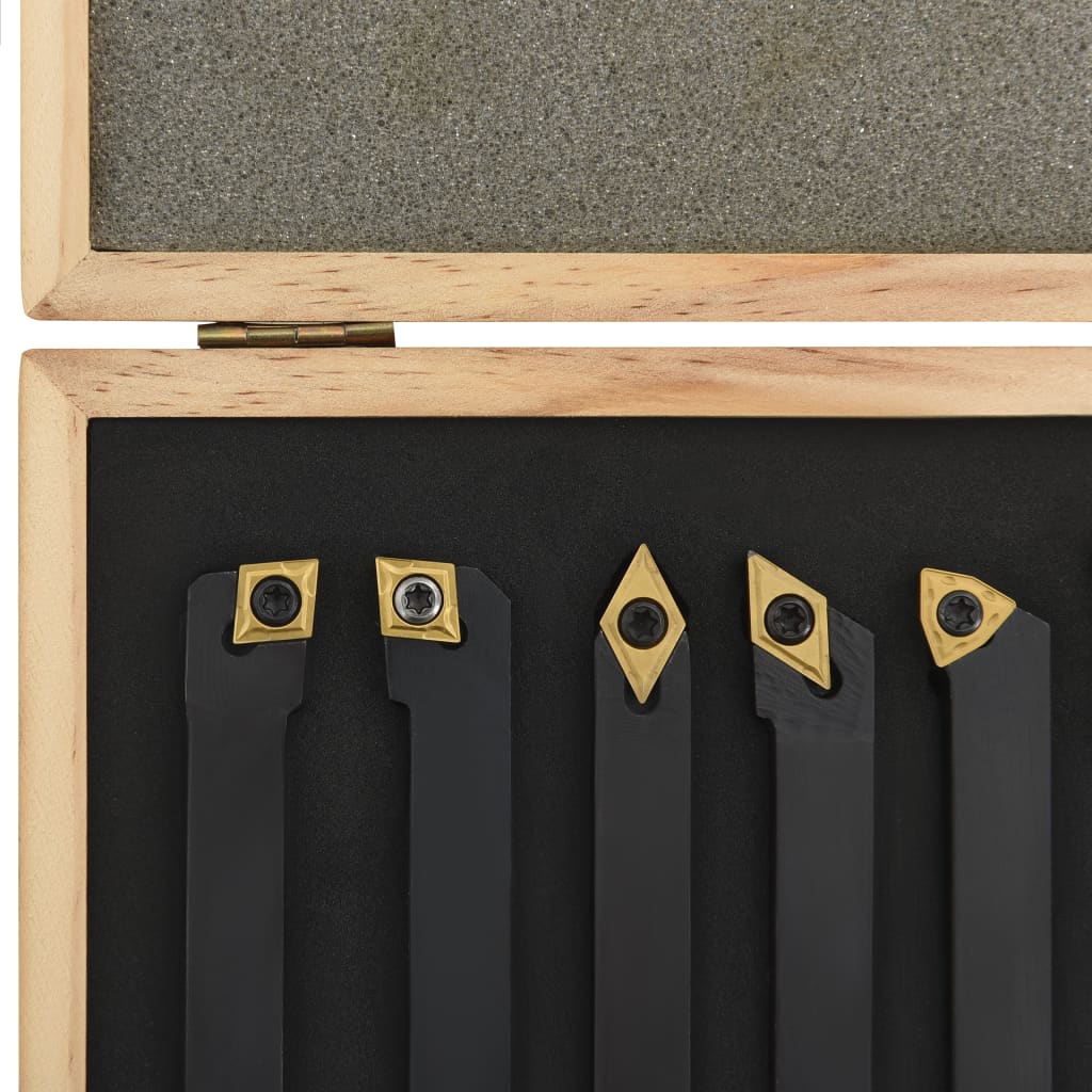 vidaXL Σετ Μανέλες Τόρνου με Εναλλασσόμενα Βίντια 12x12 χιλ./80χιλ.