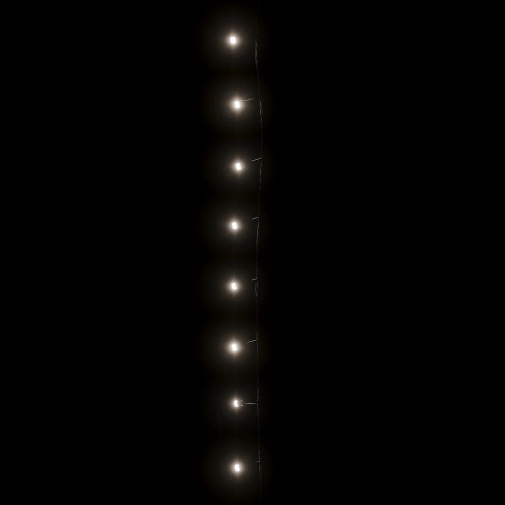 vidaXL Λαμπάκια LED Εσωτερικού/Εξωτερικού Χώρου 2000 Ψυχρό Λευκό 200 μ