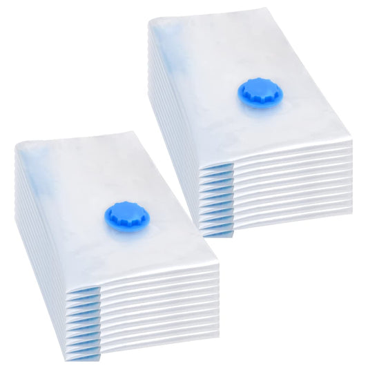 vidaXL Σακούλες Αποθήκευσης Ρούχων Κενού Αέρος 20 Τεμάχια 60 x 40 εκ.