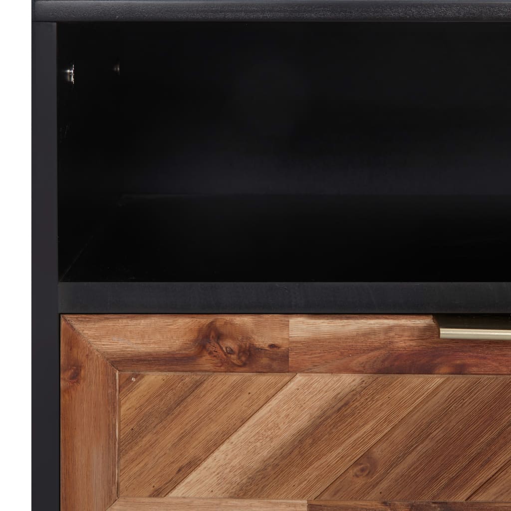 vidaXL Έπιπλο Τηλεόρασης 100 x 35 x 45 εκ. από Μασίφ Ξύλο Ακακίας/MDF