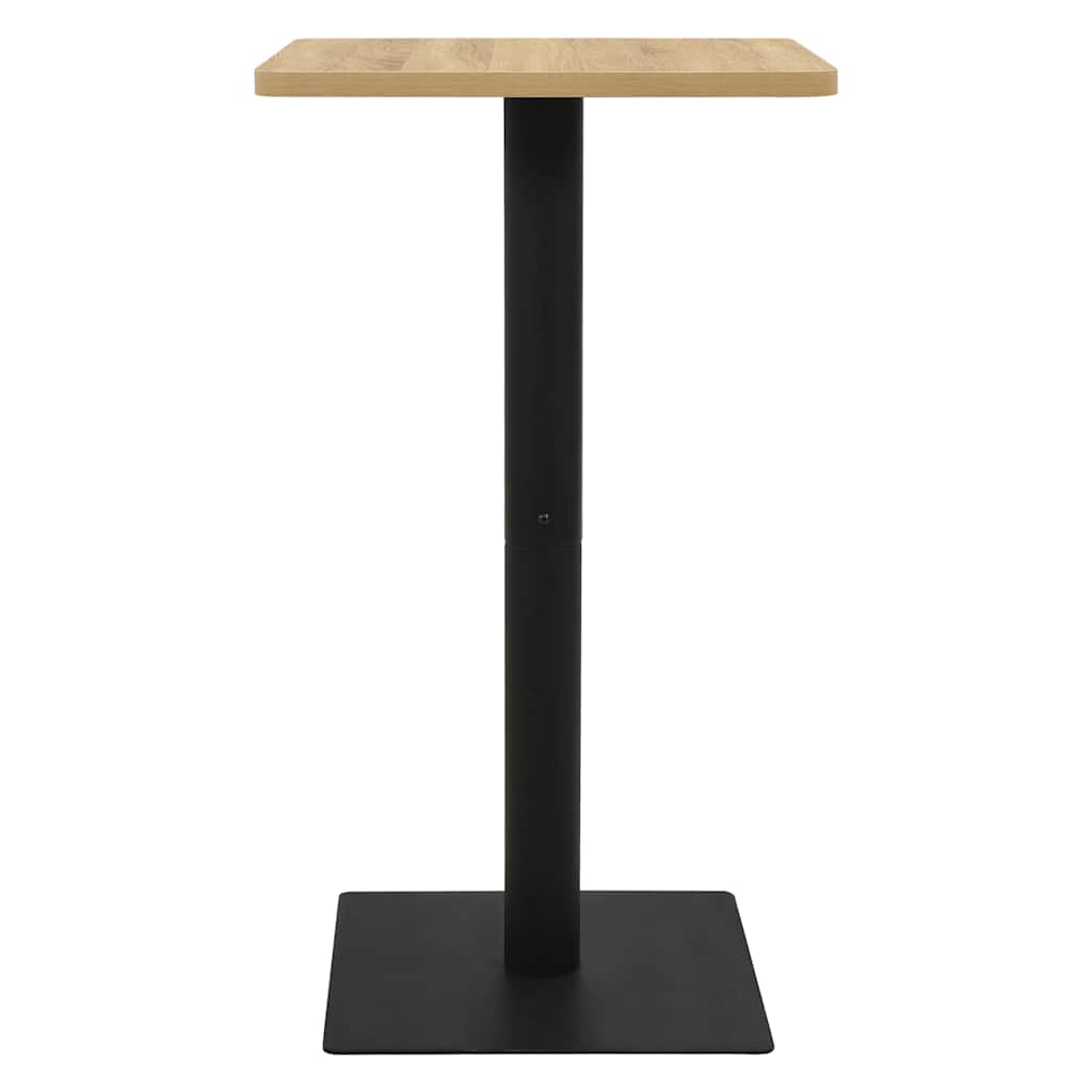 vidaXL Τραπέζι Bistro Χρώμα Δρυός 60 x 60 x 107 εκ.