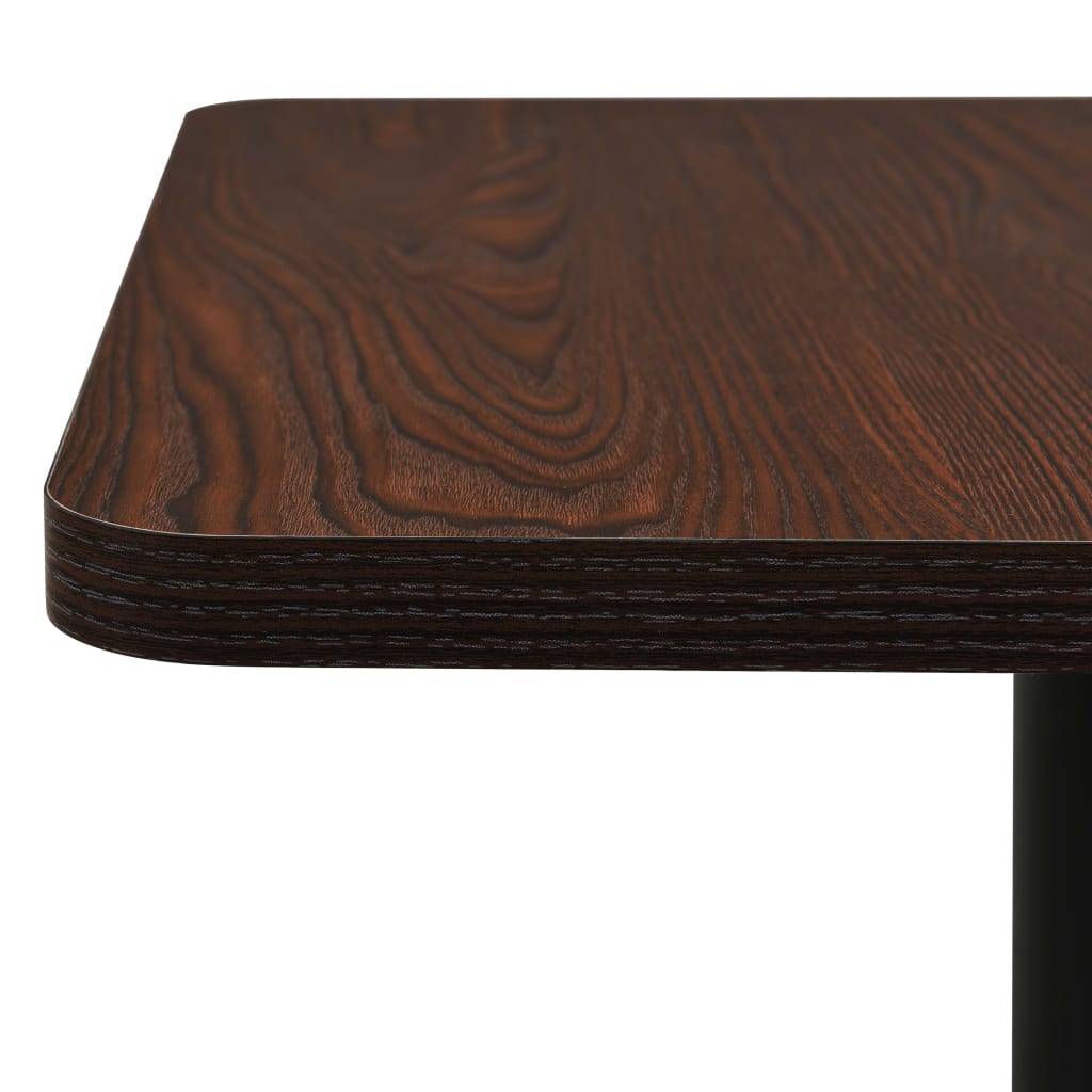 vidaXL Τραπέζι Bistro Σκούρο Σταχτί 78,5 x 78,5 x 107 εκ.