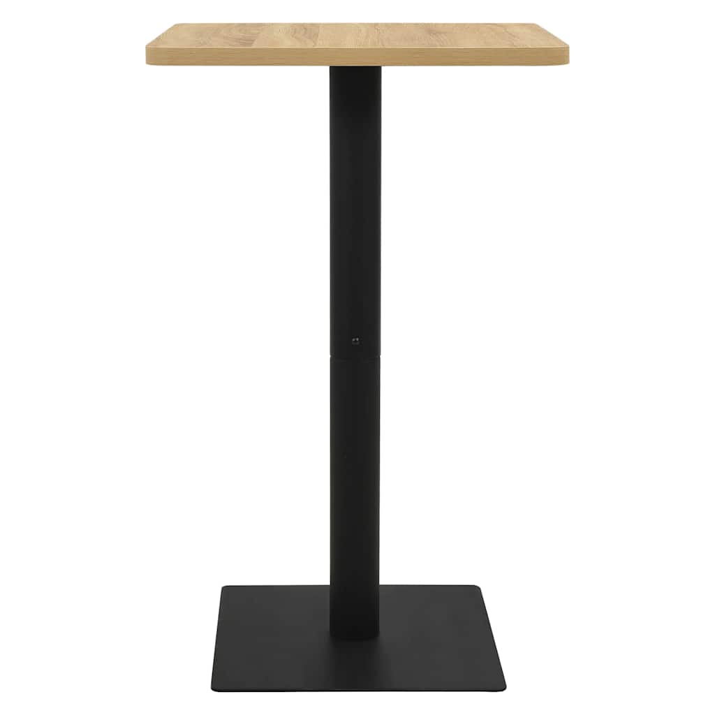 vidaXL Τραπέζι Bistro Χρώμα Δρυός 78,5 x 78,5 x 107 εκ.