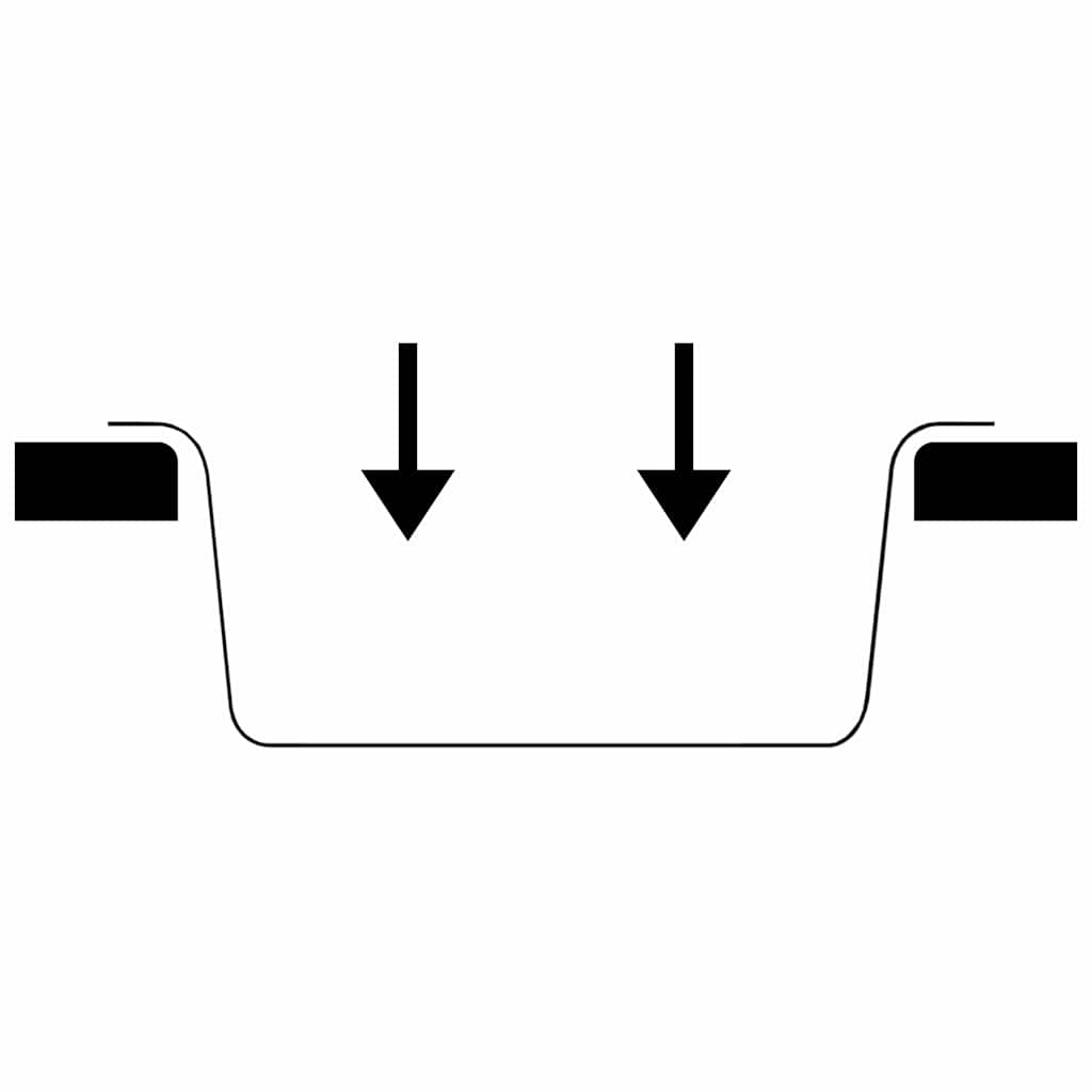 vidaXL Σιντρινο κουζίνας Μαύρο 79 x 50 x 31 εκ. Γρανίτης