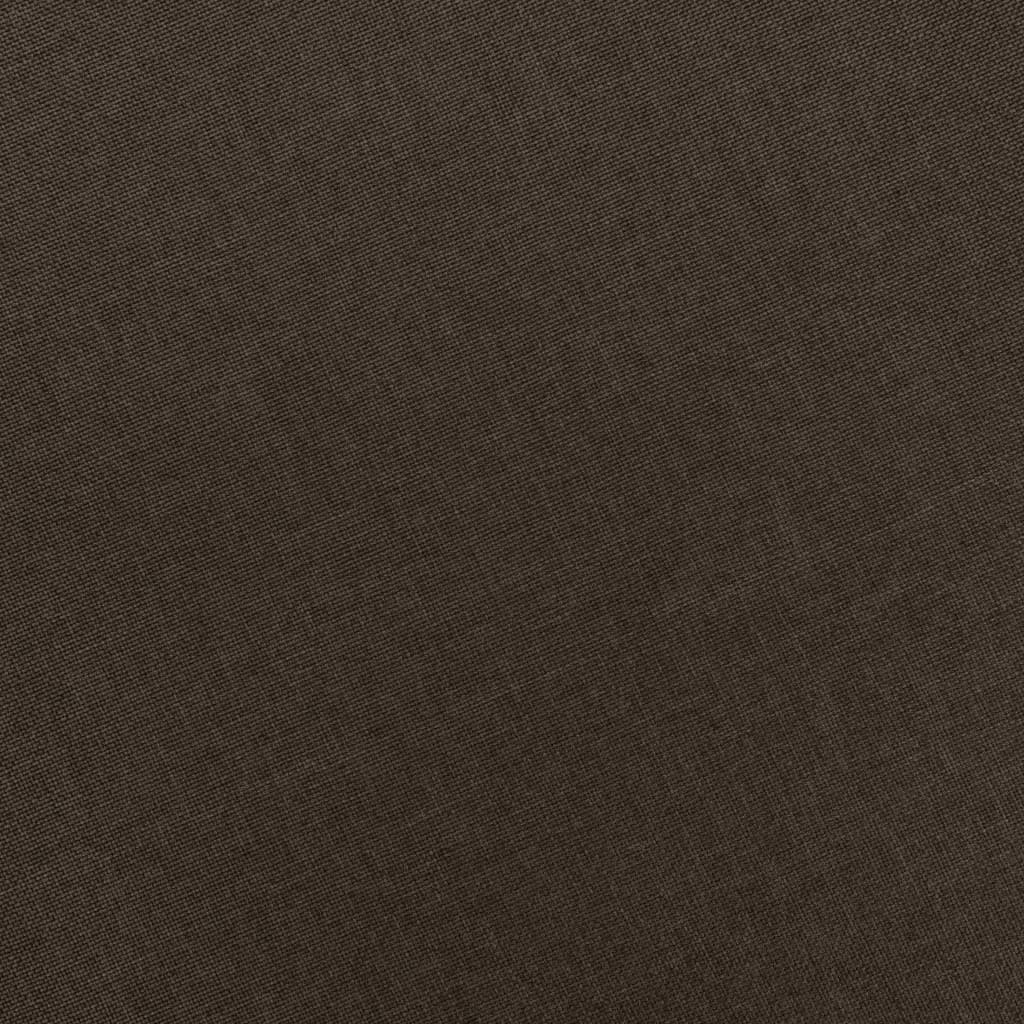 vidaXL Μπερζέρα Καφέ Υφασμάτινη με Υποπόδιο