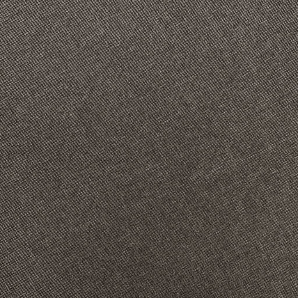 vidaXL Μπερζέρα Taupe Υφασμάτινη με Υποπόδιο