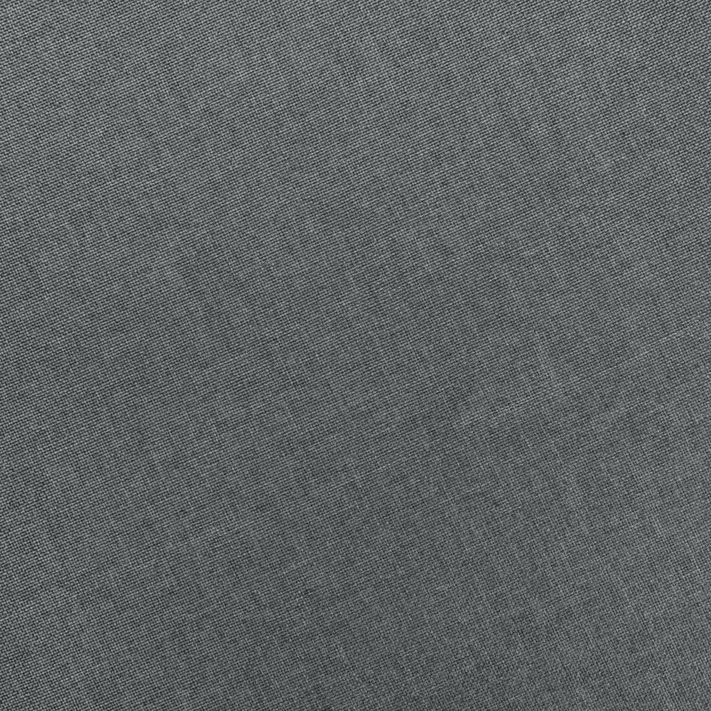 vidaXL Πολυθρόνα Μασάζ Ανοιχτό Γκρι Υφασμάτινη με Υποπόδιο