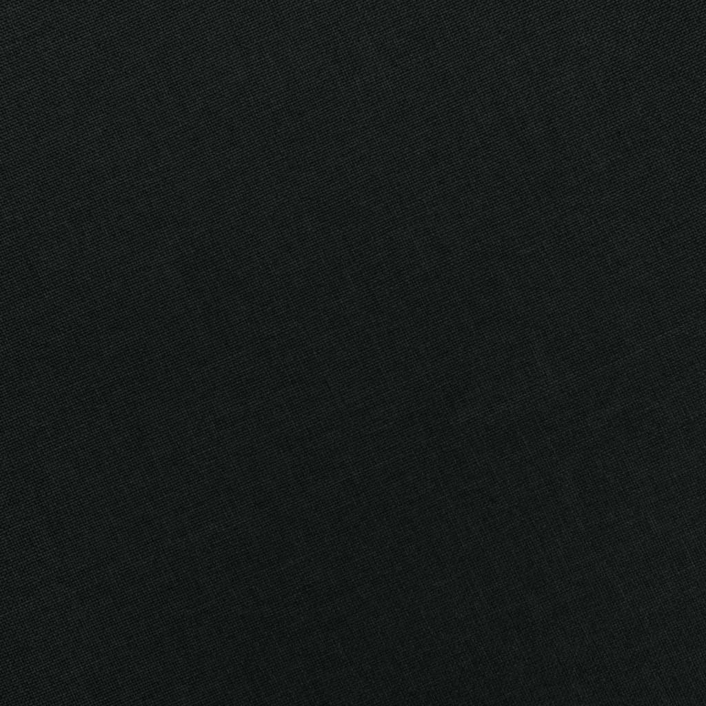 vidaXL Πολυθρόνα Μασάζ Μαύρη Υφασμάτινη με Υποπόδιο