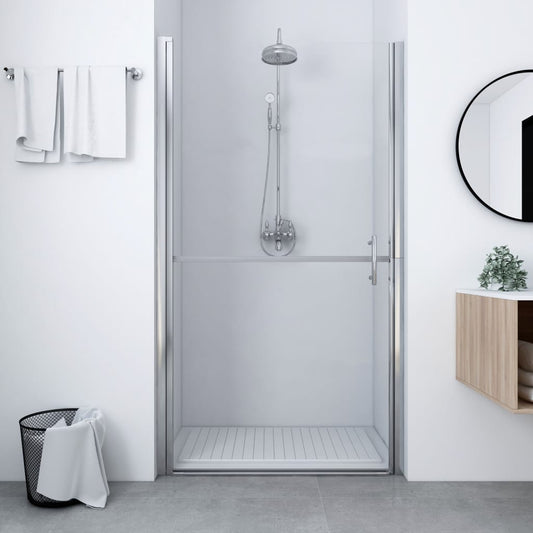 vidaXL Πόρτα Ντουζιέρας 91 x 195 εκ. από Ψημένο Γυαλί
