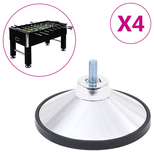 vidaXL Πόδια για Ποδοσφαιράκι 4 τεμ. από Χρώμιο M10