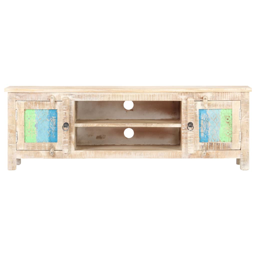 vidaXL Έπιπλο Τηλεόρασης 120 x 30 x 40 εκ. από Ακατέργαστο Ξύλο Ακακίας