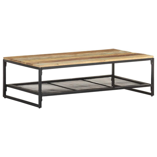 vidaXL Τραπεζάκι Σαλονιού 110 x 60 x 35 εκ. Μασίφ Ανακυκλωμένο Ξύλο