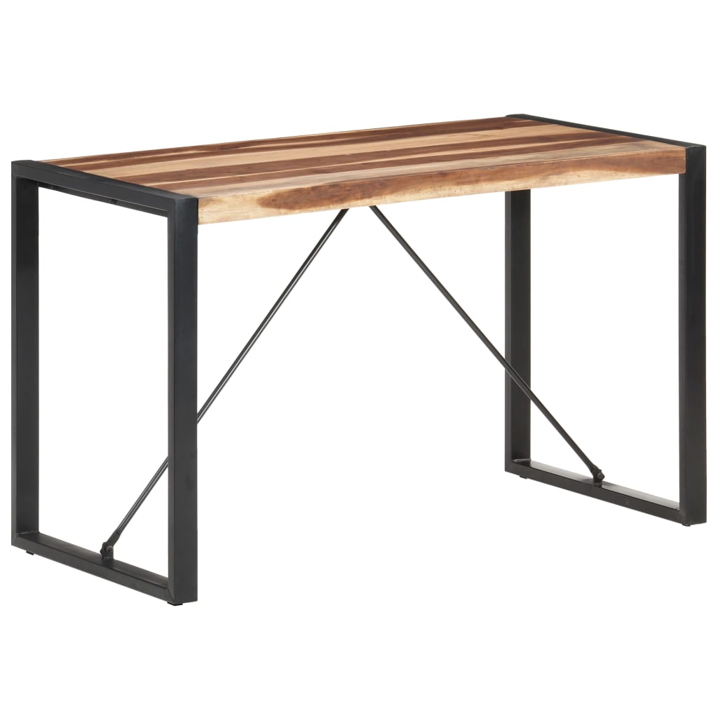 vidaXL Τραπεζαρία 120x60x75 εκ. από Μασίφ Ξύλο