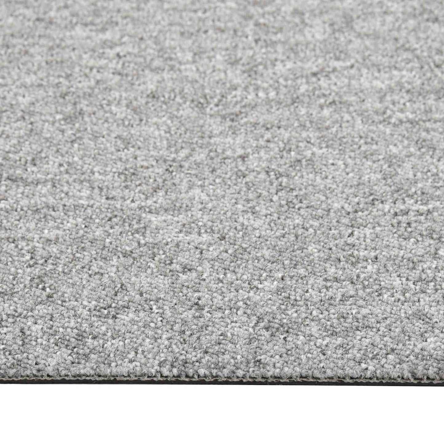 vidaXL Χαλί 20 pcs Ανοιχτό γκρι 50 x 50 cm 100% Πολυπροπυλένιο