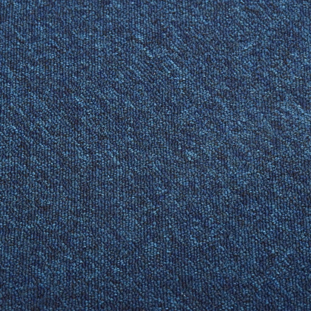 vidaXL Μοκέτα Πλακάκι 20 τεμ. Σκούρο Μπλε 5 μ² 50x50 εκ.