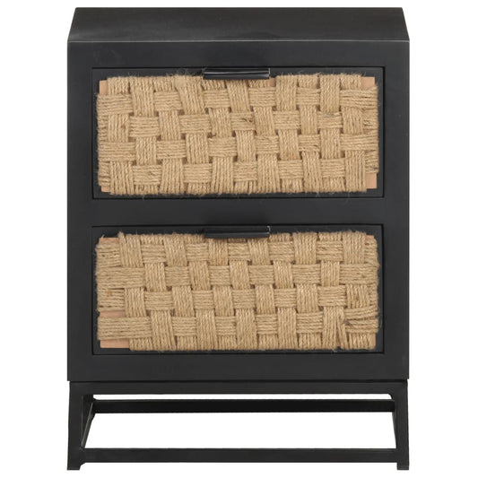 vidaXL Κομοδίνο 40 x 30 x 50 εκ. από Μασίφ Ξύλο Μάνγκο