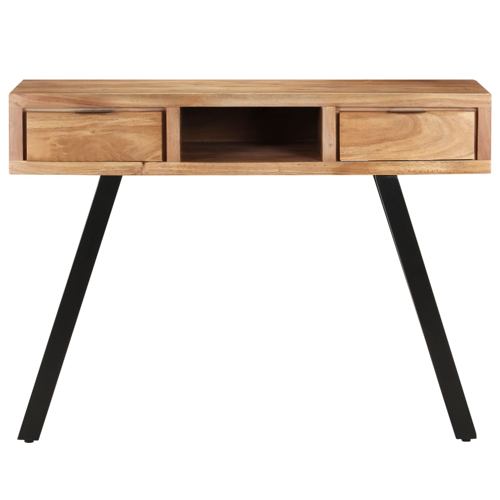 vidaXL Γραφείο Live Edge 107x45x79 εκ. από Μασίφ Ξύλο Ακακίας
