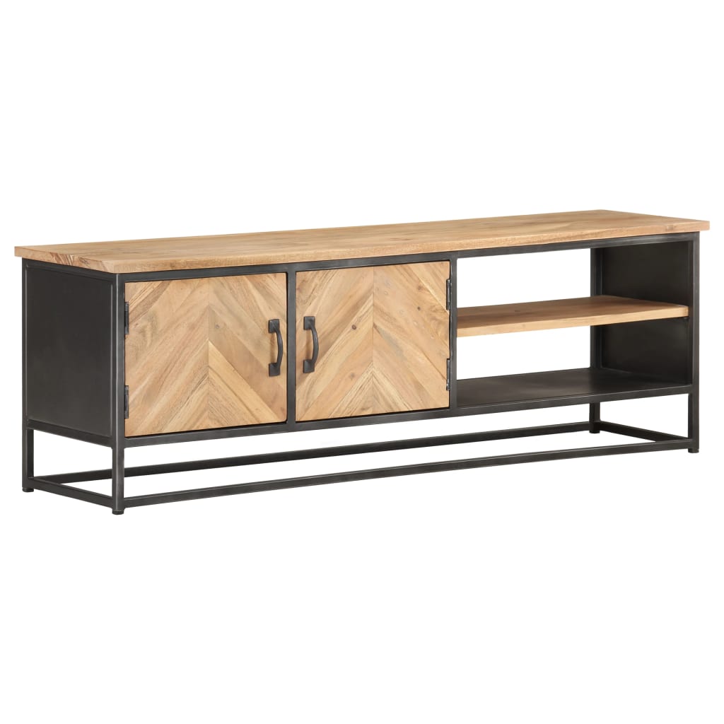 vidaXL Έπιπλο Τηλεόρασης 120 x 30 x 40 εκ. από Μασίφ Ξύλο Ακακίας