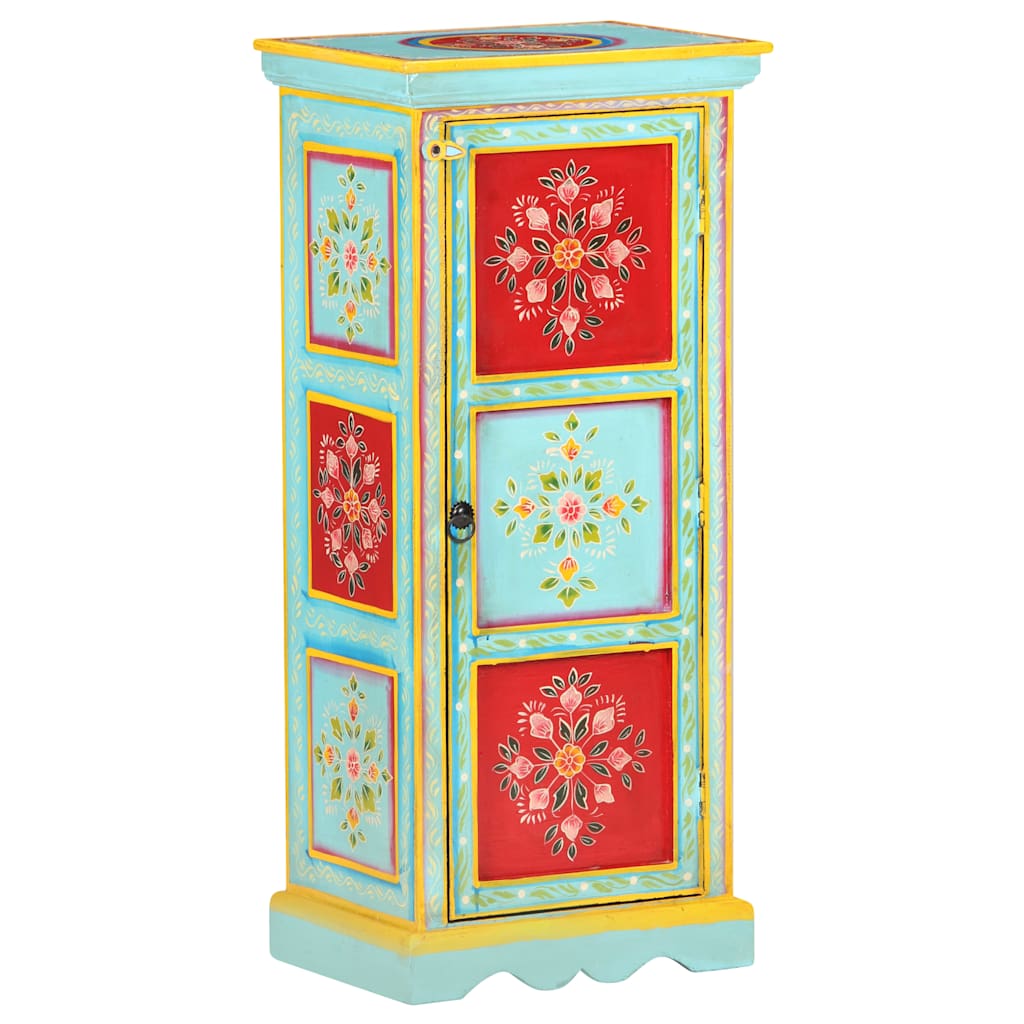 vidaXL Ντουλάπι με Χειροπ. Λεπτομέρειες 40x30x90 εκ. Μασίφ Ξύλο Μάνγκο