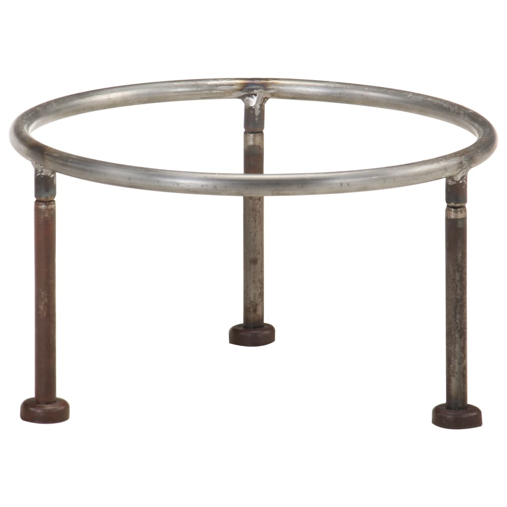 vidaXL Τζάκι Εξωτερικού Χώρου Ρουστίκ Πολύχρωμο Ø 40 εκ. Σιδερένιο