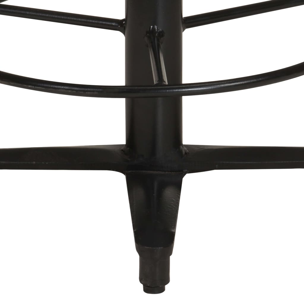 vidaXL Σκαμπό Μπαρ 2 τεμ. 66 εκ. από Μασίφ Ξύλο Μάνγκο