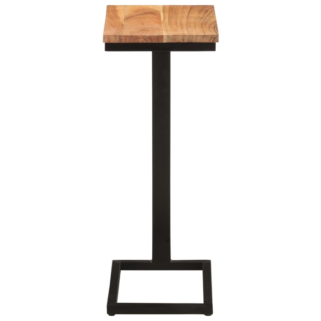 vidaXL Τραπέζια Βοηθητικά 2 τεμ. 31,5x24,5x64,5 εκ. Μασίφ Ξύλο Ακακίας