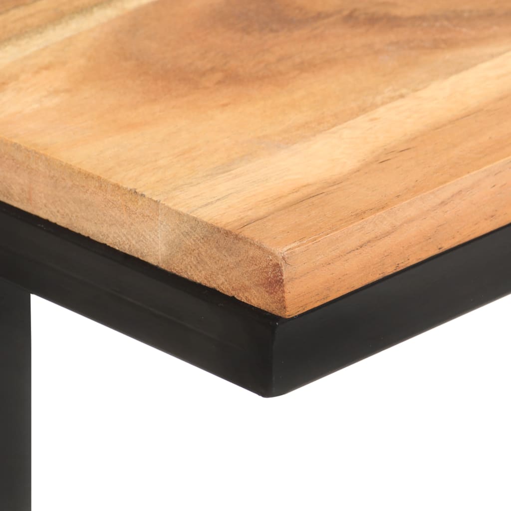 vidaXL Τραπέζια Βοηθητικά 2 τεμ. 31,5x24,5x64,5 εκ. Μασίφ Ξύλο Ακακίας