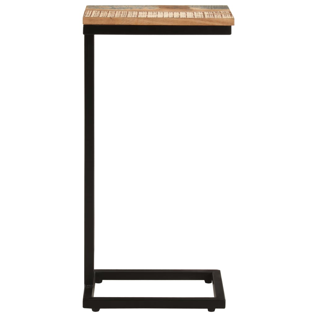 vidaXL Τραπέζια Βοηθητικά 2 τεμ. 31,5x24,5x64,5 εκ. Μασίφ Ανακ. Ξύλο