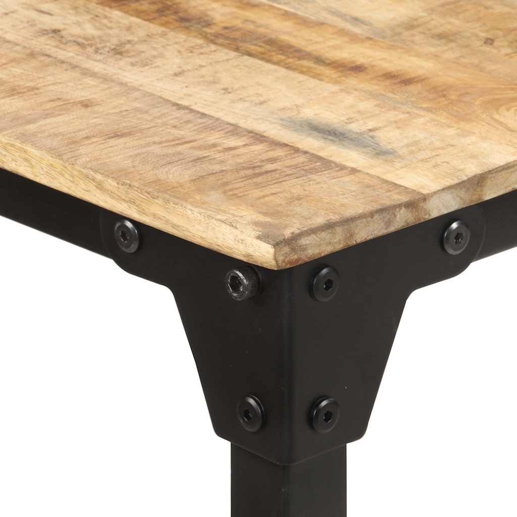 vidaXL Τραπεζαρία 160 x 80 x 76 εκ. από Ακατέργαστο Ξύλο Μάνγκο