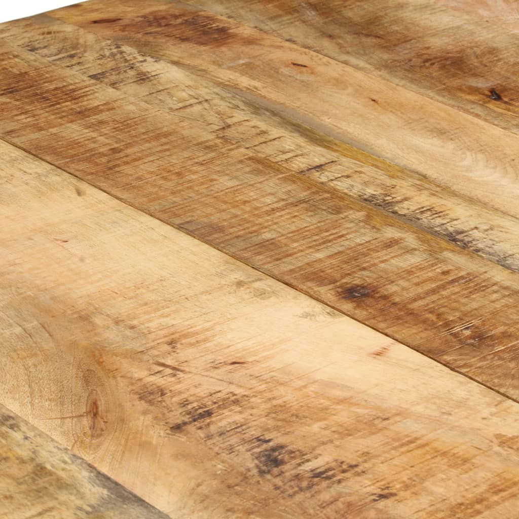 vidaXL Τραπεζαρία 200 x 100 x 76 εκ. από Ακατέργαστο Ξύλο Μάνγκο