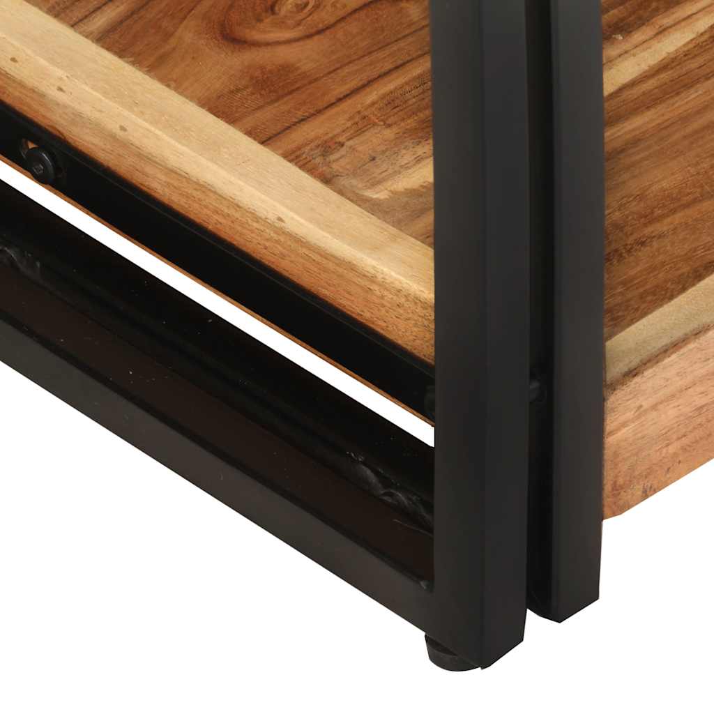 vidaXL Έπιπλο Τηλεόρασης 90 x 30 x 40 εκ. από Μασίφ Ξύλο Ακακίας