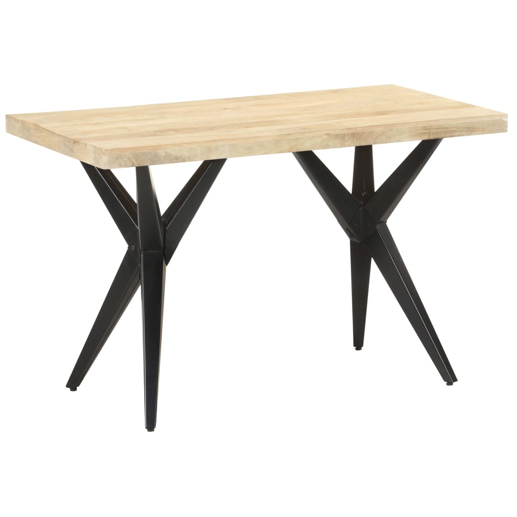 vidaXL Τραπεζαρία 120 x 60 x 76 εκ. από Μασίφ Ξύλο Μάνγκο
