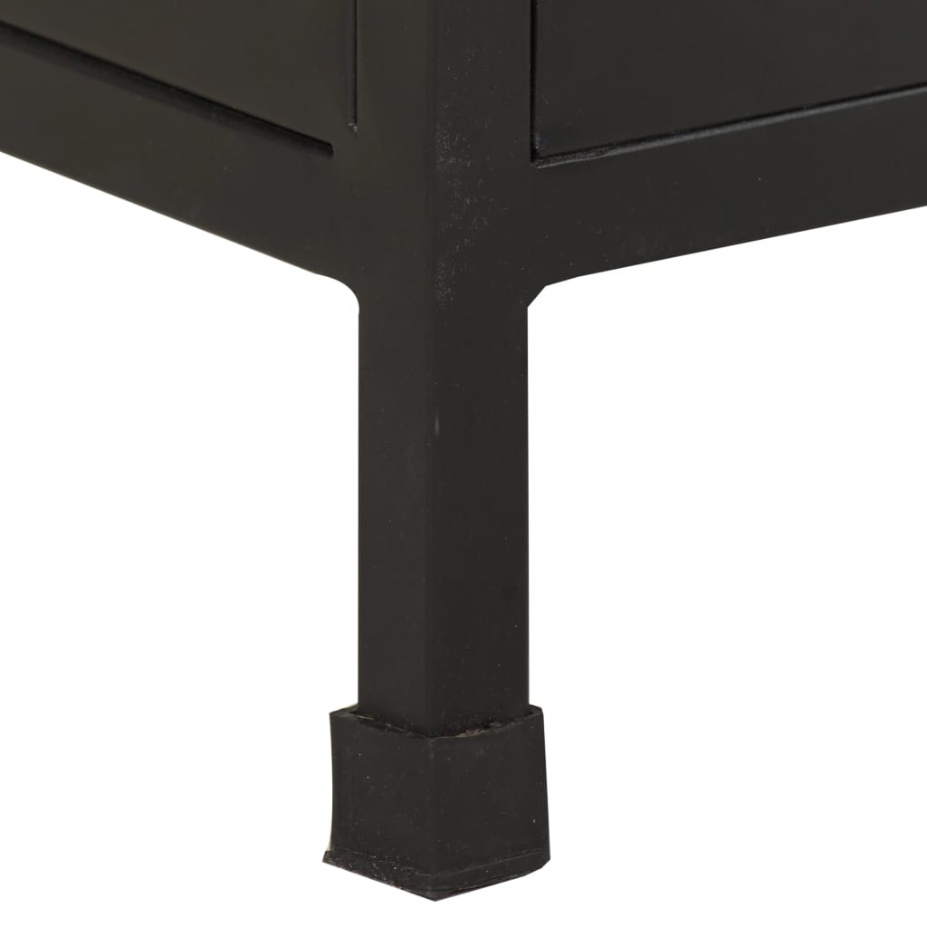 vidaXL Ντουλάπι 47 x 35 x 76 εκ. από Ακατέργαστο Ξύλο Μάνγκο