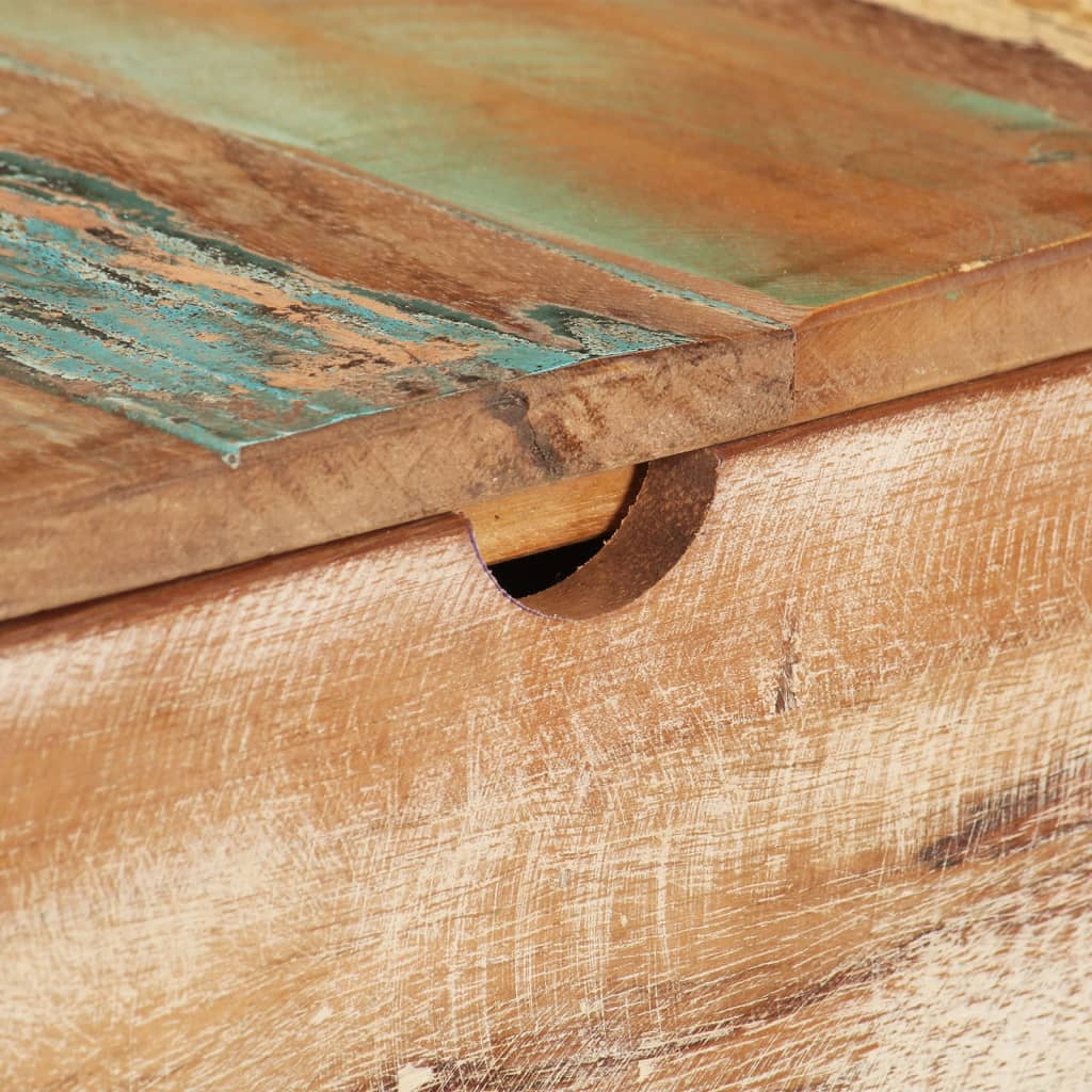 vidaXL Τουαλέτα 112x45x76 εκ. από Μασίφ Ανακυκλωμένο Ξύλο με Καθρέπτη