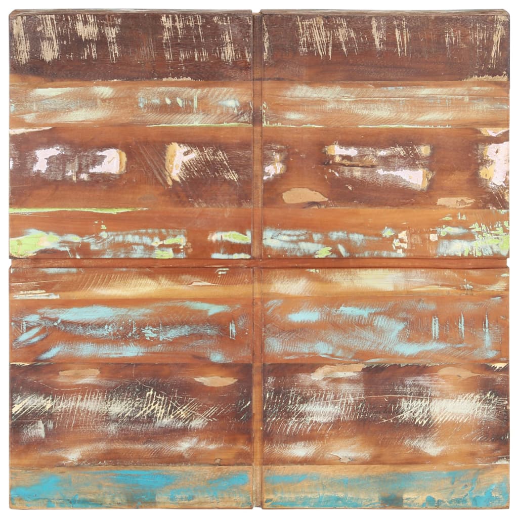 vidaXL Τραπεζάκι Σαλονιού 80 x 80 x 28 εκ. από Μασίφ Ανακυκλωμένο Ξύλο