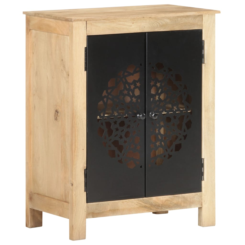 vidaXL Ντουλάπι 60 x 35 x 75 εκ. από Μασίφ Ξύλο Μάνγκο