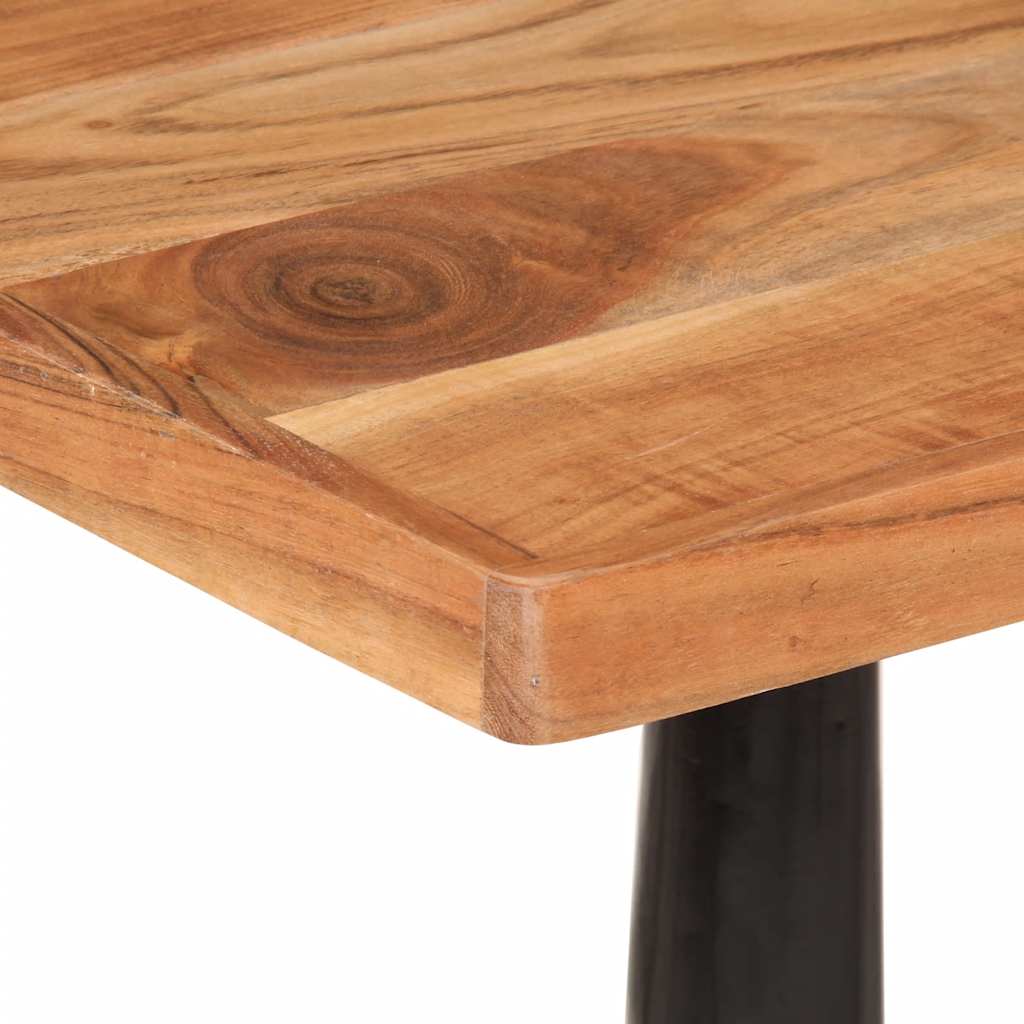vidaXL Τραπέζι Bistro 60 x 60 x 76 εκ. από Μασίφ Ξύλο Ακακίας