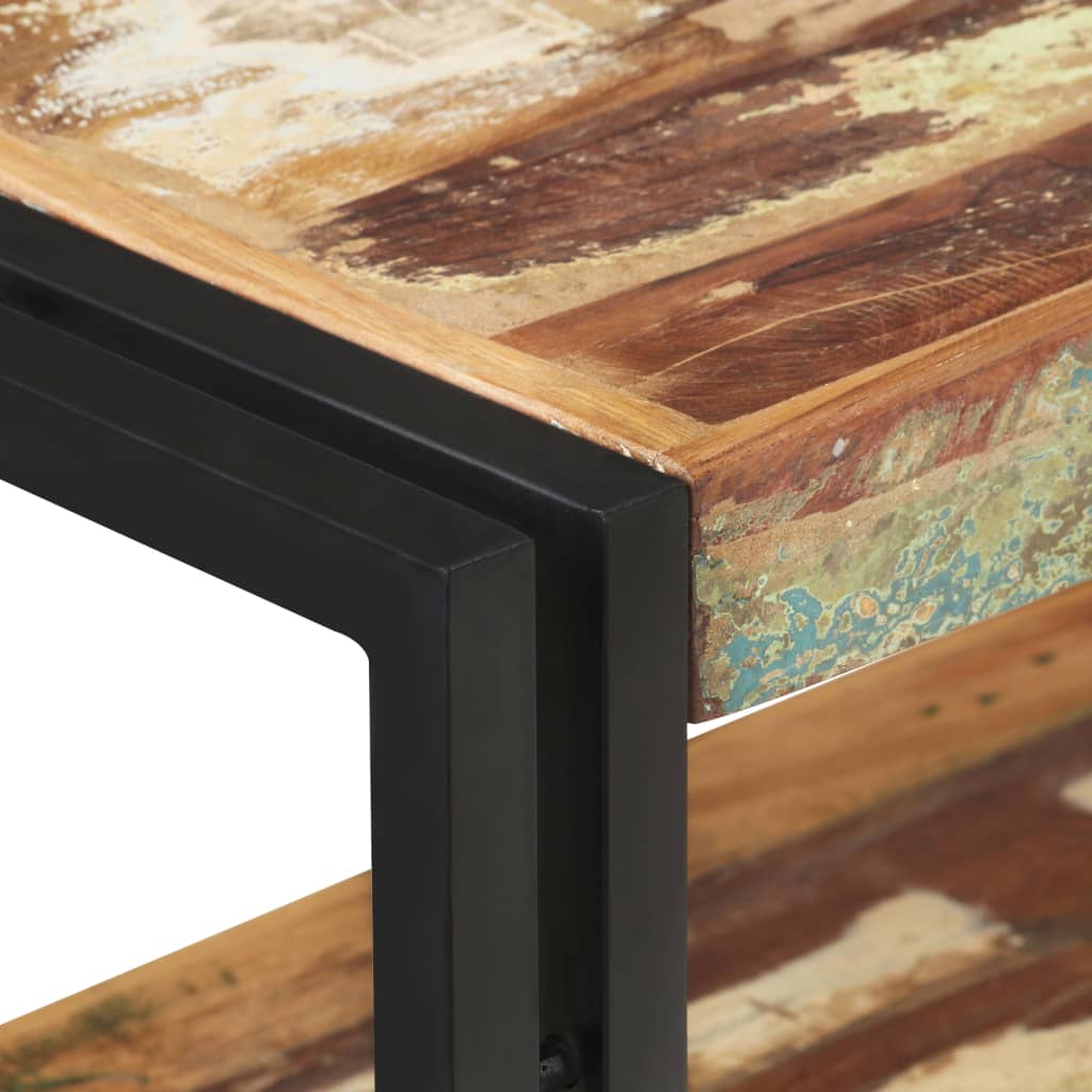 vidaXL Τραπέζι Κονσόλα 90 x 30 x 75 εκ. Μασίφ Ανακυκλωμένο Ξύλο