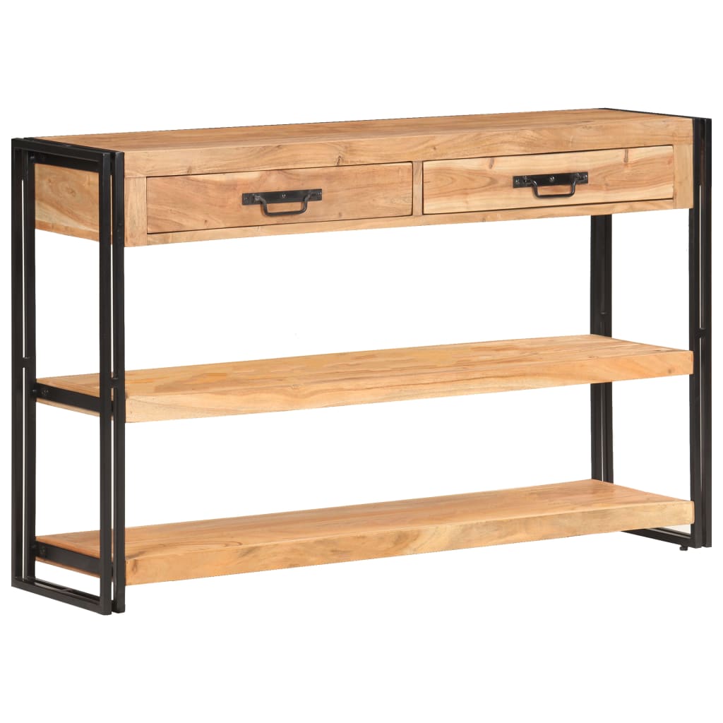 vidaXL Κονσόλα 120 x 30 x 75 εκ. από Μασίφ Ξύλο Ακακίας