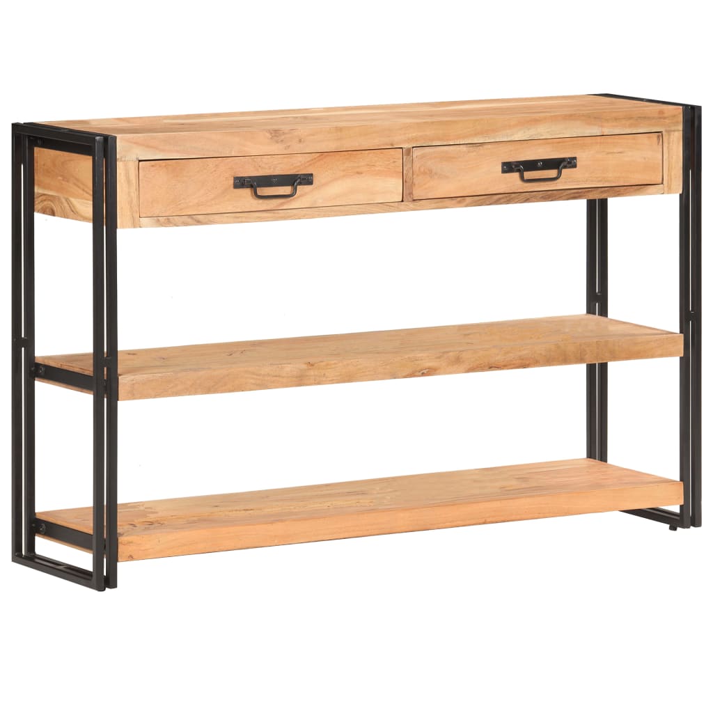 vidaXL Κονσόλα 120 x 30 x 75 εκ. από Μασίφ Ξύλο Ακακίας