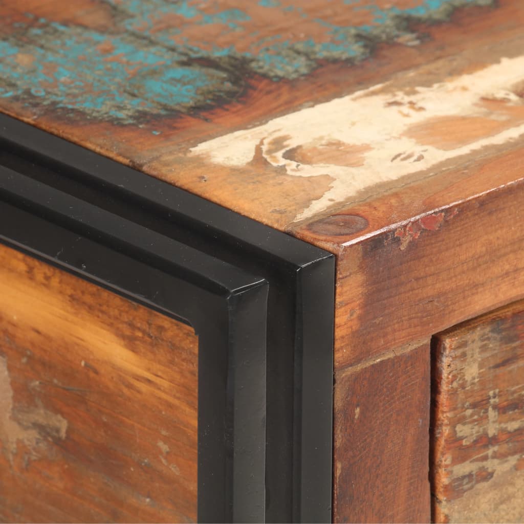 vidaXL Κονσόλα 120 x 30 x 75 εκ. από Μασίφ Ανακυκλωμένο Ξύλο