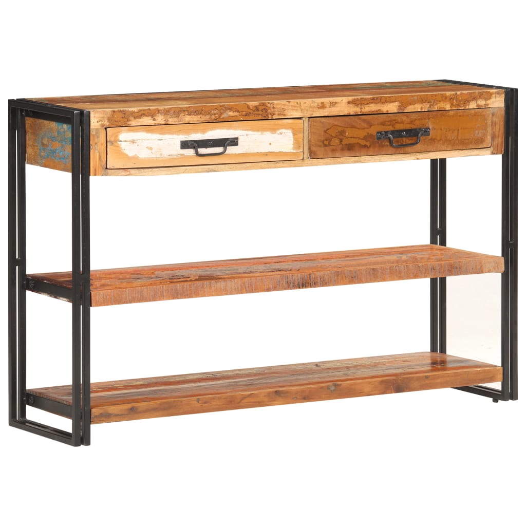 vidaXL Κονσόλα 120 x 30 x 75 εκ. από Μασίφ Ανακυκλωμένο Ξύλο