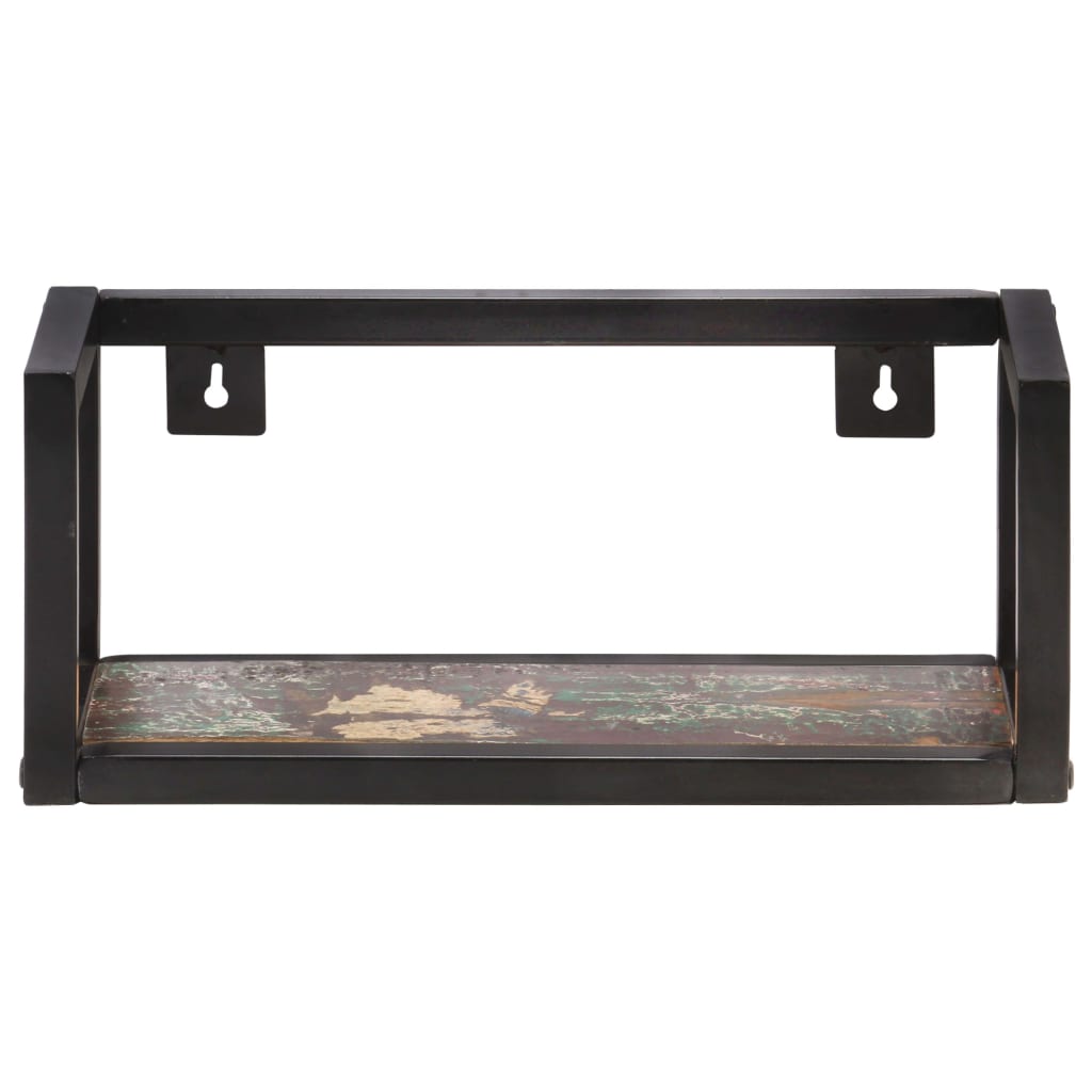 vidaXL Ράφια Τοίχου 2 τεμ. 40 εκ. από Μασίφ Ανακυκλωμένο Ξύλο