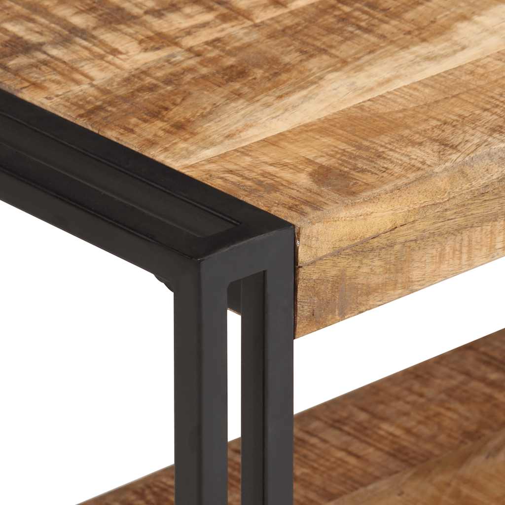 vidaXL Έπιπλο Τηλεόρασης 120 x 30 x 40 εκ. από Ακατέργαστο Ξύλο Μάνγκο