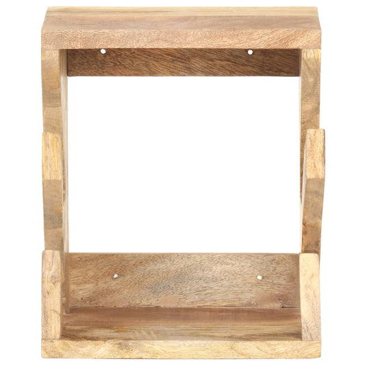 vidaXL Βάση για Skateboard Επιτοίχια 25x20x30 εκ. Μασίφ Ξύλο Μάνγκο