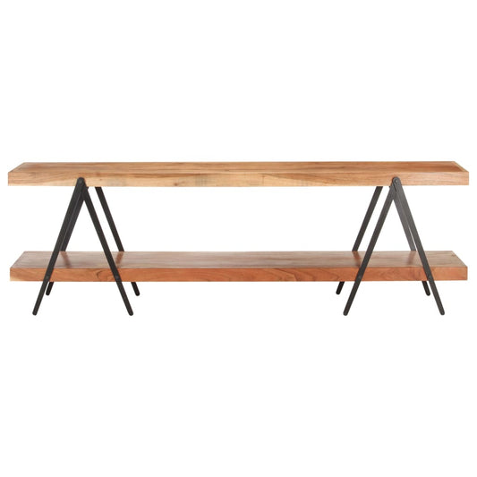 vidaXL Έπιπλο Τηλεόρασης 160 x 40 x 50 εκ. από Μασίφ Ξύλο Ακακίας