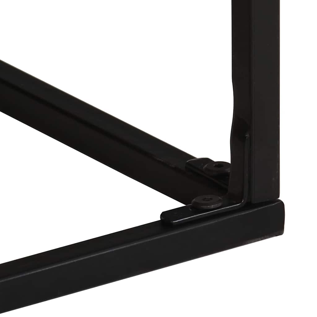 vidaXL Τραπεζάκι Σαλονιού 68 x 68 x 41 εκ. από Ακατέργαστο Ξύλο Μάνγκο