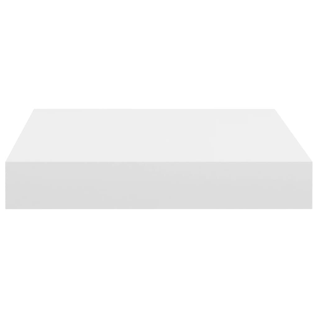 vidaXL Ράφια Τοίχου 4 τεμ. Άσπρα 23x23,5x3,8 εκ. MDF